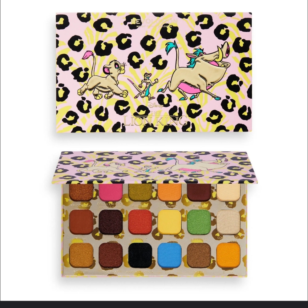 Makeup Revolution Disney's The Lion King Revolution Hakuna Matata Shadow Palette